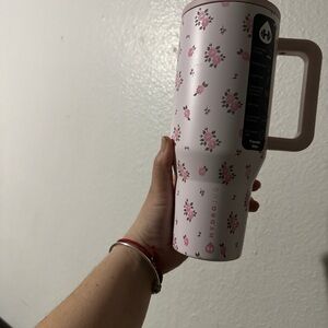 HydroJug Pink Floral Water Bottle